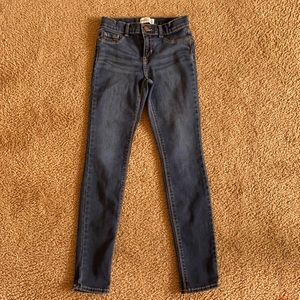 Super skinny size 12 in girls jeans